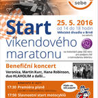 Start víkendového maratonu na Divadelní dvoraně